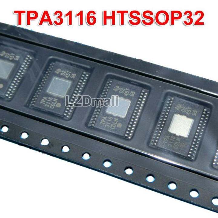 5pcs-tpa-3116-d2-tpa3116-htssop32-tpa3116d2-tpa3116d2dadr-htssop-32-smd-50w-กรอง-class-d-เครื่องขยายเสียงสเตอริโอชิป-ic-ใหม่