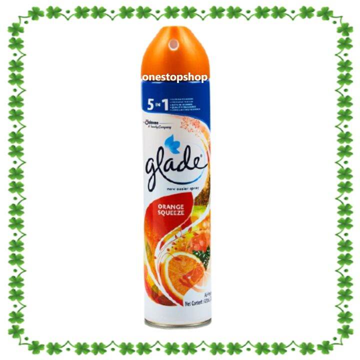 Glade Orange Squeeze Air Freshener Spray 320mL Lazada PH