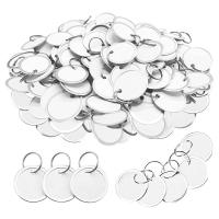 180 Pieces Metal Rim Key Tags Round Paper Tags With Metal Rings For Car Keys And Door Keys