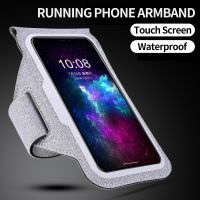 ✈☎ HAISSKY 6.9 Ultra-thin Sports Running Armbands Case Waterproof On Hand Belt Arm Band Pouc Bags For iPhone 13 Samsung S22 Xiaomi