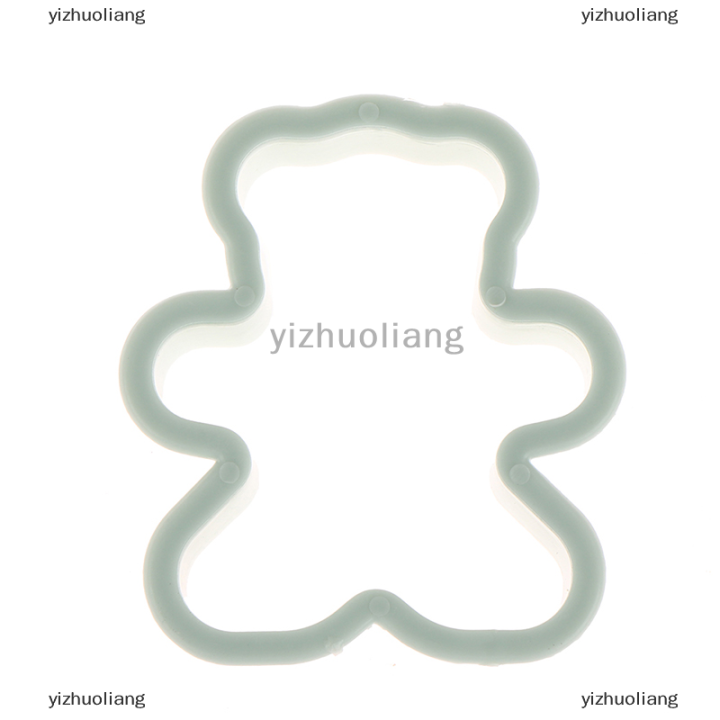 yizhuoliang-แม่พิมพ์ขนมคุกกี้พลาสติกรูปสัตว์เครื่องตัดบิสกิตซูชิแซนวิช6ชิ้น-เซ็ต