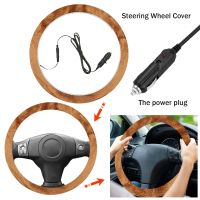 Heated Steering Wheel Cover Winter Hand Warmer Comfy Car Steering Heater Comfortable Electrical Steering Wheel Protector Cover