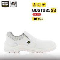 [ของแท้พร้อมส่ง] Safety Jogger รุ่น GUSTO81 S3 รองเท้าเซฟตี้หุ้มส้น หัวเหล็ก กันลื่นพิเศษ พื้นกันน้ำมัน