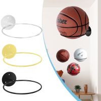 Wall Mounted Basketball Storage Rack Metal Football Display Rack Soccer Basketball Holder Ball Organizer Stand Support HomeDecor