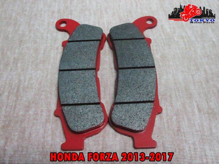 honda-forza-เก่า-year-2013-2017-front-disc-brake-pads-ceramic-texture-ผ้าดิสเบรคหน้า-เนื้อเซรามิค