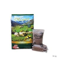 Oliver Dog Food Lamb&amp;Rice Flavour 15kg อาหารสุนัขรสแกะและข้าว