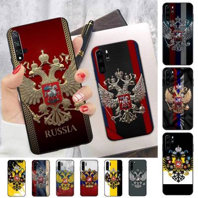 Russia Russian Flags  Phone Case for Huawei Honor 10 i 8X C 5A 20 9 10 30 lite pro Voew 10 20 V30 Electrical Connectors