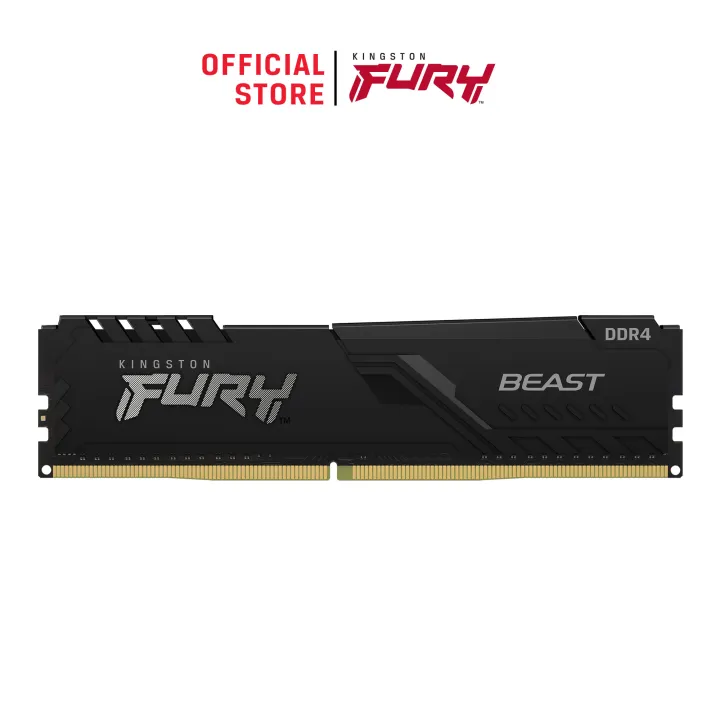 Kingston FURY Beast 8GB 3200MHz DDR4 CL16 DIMM - Black KF432C16BB/8 |  Lazada Singapore