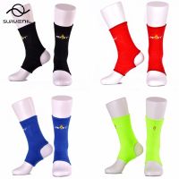 1 Pair Thai Boxing Sports Ankle Brace Compression Socks Foot Protective Gear Gym Fitness Sanda Muay Thai Equipment Protector Leg Supports Braces