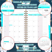 2022 Planner Spiral Notebook Schedule Book A5 Notepad Daily Monthly Yearly Agenda Diary School Office Stationry