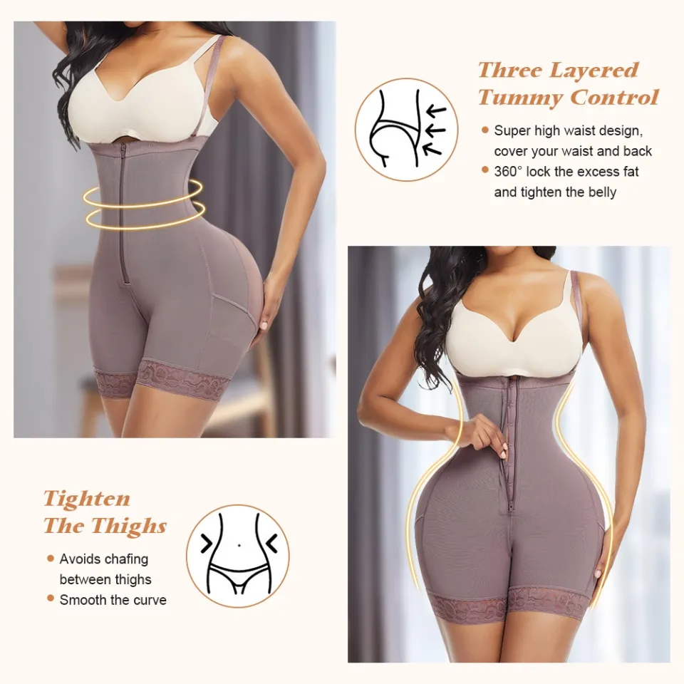 Butt Lifter Fajas Colombianas Shapewear Women Body Shaper Panties High  Waisted Flat Belly Slimming Sheath Underwear Girdles - AliExpress