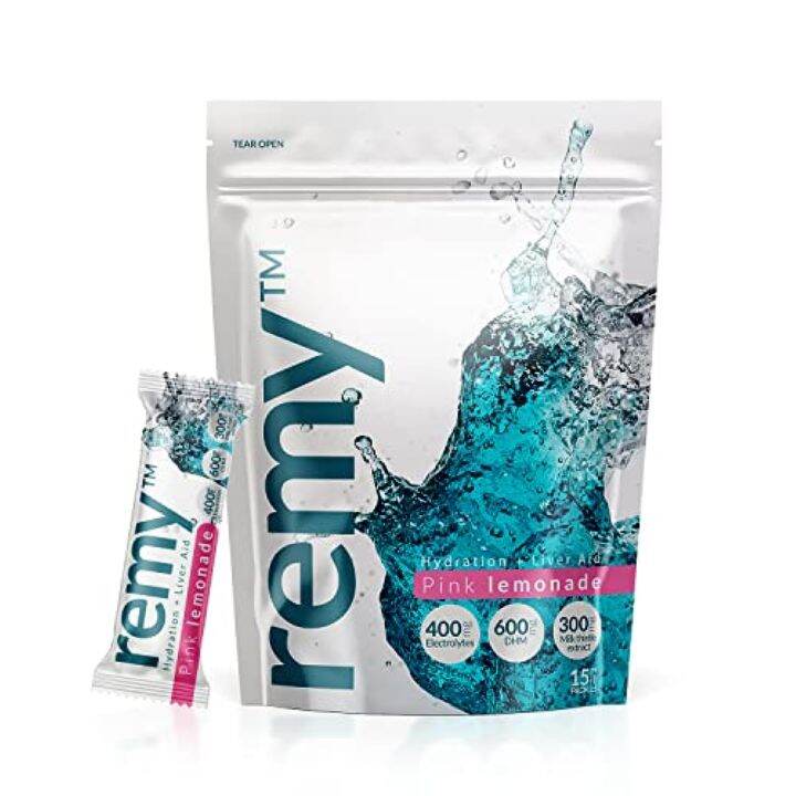 [PREORDER] Remy Hydration + Liver Aid 15 Electrolyte Powder
