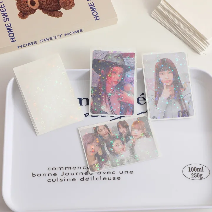 cc-minkys-ice-color-50pcs-pack-kpop-toploader-card-photocard-sleeves-idol-photo-cards-storage