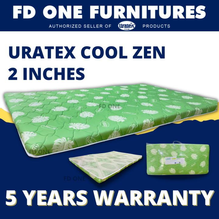 URATEX COOL ZEN MATTRESS BANIG ORIGINAL 2 INCHES THICK X75 ALL