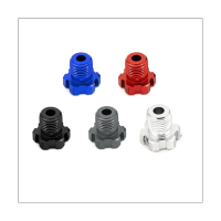 4Pcs Metal 17mm Splined Wheel Hex Hub Adapter 5353 for Traxxas E-Revo E-Maxx T-Maxx Revo 3.3 Summit XO-1 Upgrade Parts