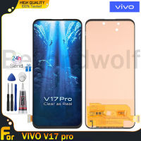 Beyondwolf หน้าจอ LCD TFT 6.44นิ้วสำหรับ VIVO V17 Pro สัมผัสหน้าจอ LCD หน้าจอดิจิตอลแทนการประกอบสำหรับ Vivo V17 Pro 1909 PD1931F EX 1910 EX