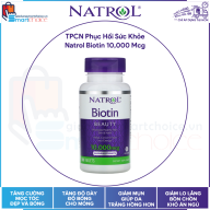 Viên uống Natrol Biotin Beauty Maximum Strength 10 thumbnail