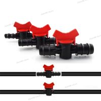 16mm 20mm 25mm Garden Water Tap Drip Irrigation Mini Switch Waterstop Connectors Hose Adapter Home Garden Greenhouse WB5TH