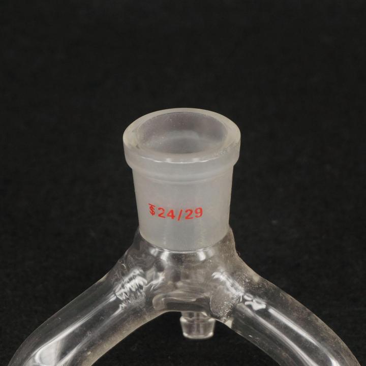 hot-sale-bkd8umn-แก้วอะแดปเตอร์ถังรับสูญญากาศแก้ว2ทางแบบ19-26ร่วม24-29ชิ้นเครื่องแก้ววิทยาศาสตร์