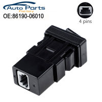 ใหม่สำหรับ Toyota Auxiliary Stereo Jack Adapter 86190-06010 8619006010 86190-53010 8619053010