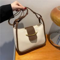 [COD] temperament one-shoulder bag 2022 new trendy spring and summer this year foreign style soft leather armpit Messenger