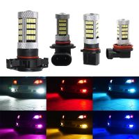 2pcs 9005 LED Bulbs Car Fog Lights Daytime Running Lights DRL Lamps 12V White Amber Ice Blue H8 H11 H16 9005 HB3 9006 HB4 P13w