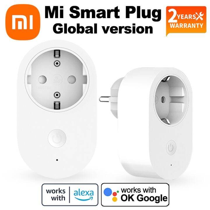 Mathews8 Mi Smart Plug Global Version 16A EU Power Adapter Wireless