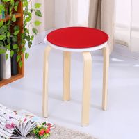 【LZ】 Chair Cushions Round Candy Color Chair Cushion With Drawstring Throw Pillows Office Garden Kitchen Dining Seat Pad Cojines