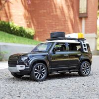 1:24ใหม่2022 Defender SUV โมเดลรถโลหะผสม Diecast โลหะ Off-Road ยานพาหนะจำลองของสะสมของขวัญของเล่น