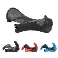 Mountain Bike Grips Double Lock-on Ergo Handlebar Grips Ergonomic Shock-Absorbing Comfort Non-Slip Grip Cover Bike Grips for Mountain Bikes Bicycles 22.2mm Handlebars beautiful