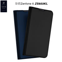 NLWVXDD เหมาะสำหรับ Asus Zenfone10เคสโทรศัพท์ฝาพับเคสหนัง Zenfone9แบบธุรกิจป้องกันการตก