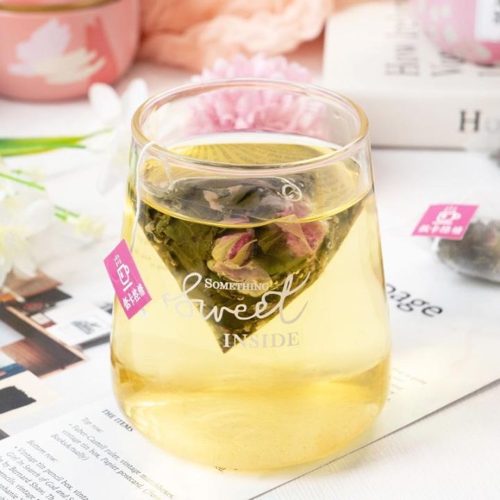 zhongmin-กุหลาบดอกไม้ปลอมสำหรับตกแต่งแห้งชาอูหลงกุหลาบถุงชาดอกไม้น้ำดื่มมีกลิ่นหอม