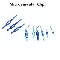 1Pcs ตรง Cruvedangle Jaw Atraumatic เคล็ดลับ Arterial หลอดเลือด Clamping Clipper Ophthalmic เครื่องมือผ่าตัด