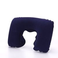 hyfvbujh⊕❉  Inflatable Neck U Cushion Airplane Driving Support Rest Pillows