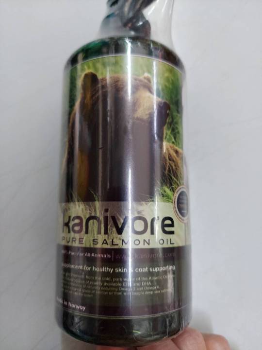 kanivore-pure-salmon-oil-300ml-น้ำมันปลาแซลมอน-สำหรับสัตว์เลี้ยง