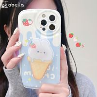 AKABEILA เคสโทรศัพท์ลายการ์ตูน,เคสโทรศัพท์น่ารักสำหรับ IPhone 11 13 12 14 Pro Max XR X XS Max 6 7 8 Plus SE 2020เคสซิลิโคนนิ่มพร้อมขาตั้งโทรศัพท์ยอดนิยม