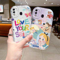 เคส A10s สำหรับ Samsung Galaxy เคสแฟชั่นพรีเมี่ยมเคสโทรศัพท์ลายดอกไม้สวยงามเด็กหญิงเด็กชายเรียบง่ายซิลิโคนนิ่มเคสป้องกันฝาครอบด้านหลังแบบคู่