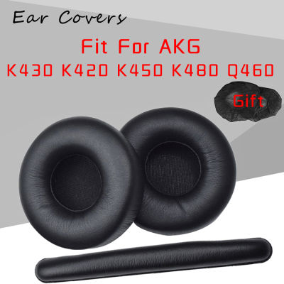 【cw】Earpads For K430 K420 K450 K480 Q460 Headband Headphone Earpad Replacement Headset Ear Pads PU Leather Sponge Foam