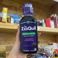 Vicks ZzzQuil Nighttime Sleep-Aid Berry??  แบบน้ำ รส เบอร์รี่ ง่ายต่อการดื่ม 354 มล.