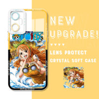 Casing Ponsel 4C อัจฉริยะสำหรับ Infinix Smart 4 X653C X653 Smart 6 Plus เคสการ์ตูนกันกระแทกของแท้ปลอกอ่อนเคสมือถือใสสำหรับคลุมทั้งหมดกล้อง