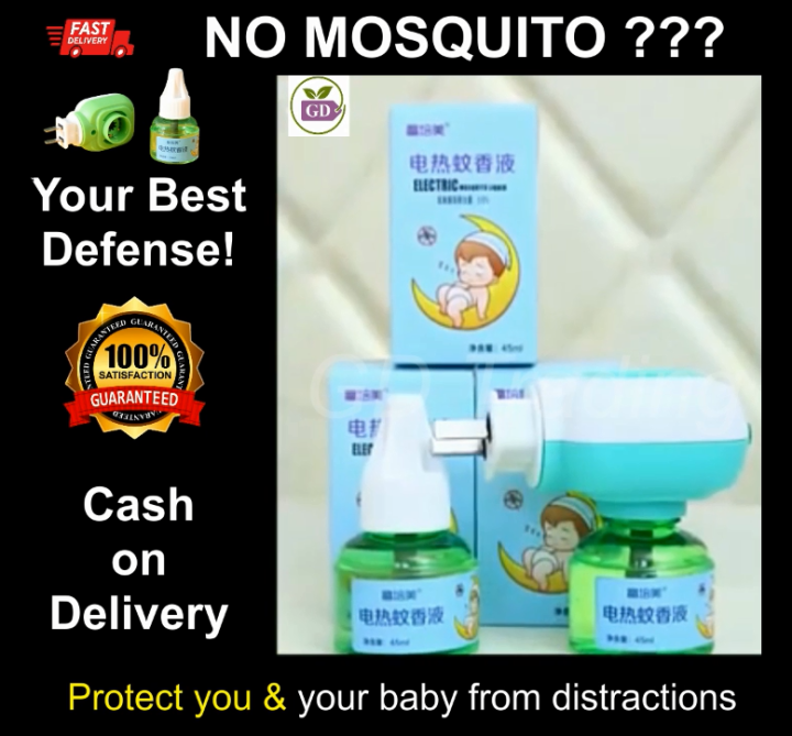 Original™ Baby Mosquito Repellent Electric Mosquito Insect Repellant Odorless Smokeless Health
