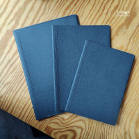 Fathom_ Book Cover : Navy / Folio /  ปกหนังสือกันน้ำ  ผลิตจากกระดาษทำความสะอาดได้