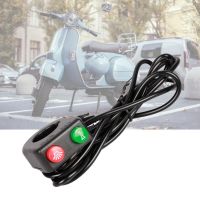 【LZ】♦  Interruptor de bicicleta conveniente controle sensível interruptor da bicicleta elétrica farol chifre interruptor confiável acessórios da bicicleta elétrica