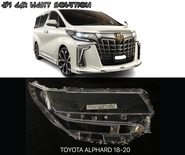 TOYOTA ALPHARD 18 19 20 LED HEADLAMP COVER | Lazada