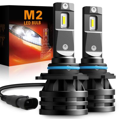 AUXITO M2 Headlights Led Lens 9005 9006 Led Headlight Bulb H7 H4 H8 H11 Turbo Lights Bulb For Toyota Corolla e150 Camry 40 Auri
