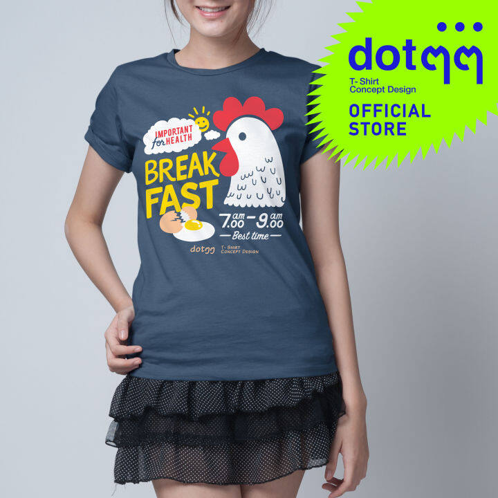 dotdotdot-เสื้อยืด-t-shirt-concept-design-ลาย-ไก่