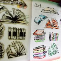 Knowledge Book Transparent Clear Silicone Stamp Seal Scrapbooking Decorative Clear Stamp Sheets