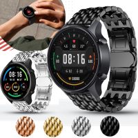 [SOSO 3C accessories] สำหรับ Xiaomi MI Watch Color Sport Strap Stainless Steel Band Alloy Metal 22Mm Dragon Scale Bracelet Wristband