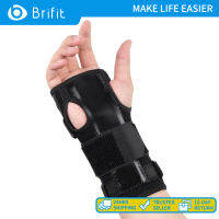 Brifit สายรัดข้อมือระบายอากาศได้ดี,มีช่องช่วยพยุงข้อมือสำหรับฟิตเนสกระดูกข้อมือสเปรย์และเอ็นอักเสบที่มีขนาดเหมาะกับมือซ้ายหรือมือขวา