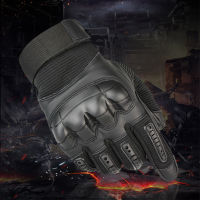 TouchSceen Leather Motorcycle Full Finger Gloves Black Motorbike Motocross Moto Riding Racing Enduro Biker Protective Gear Men